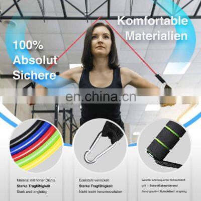 Home Fitness Equipment Resistance Bands Exercise Vitality Elastic Pull Ropes for Indoor Strength Training photo-4