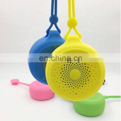 Hot Sale Mini Cheap Silicone bt Wireless Bathroom Speaker Waterproof photo-5