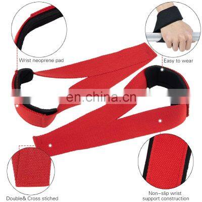 Weightlifting Powerlifting Training Hand Wrist Straps Weight Gym Lifting Straps photo-4