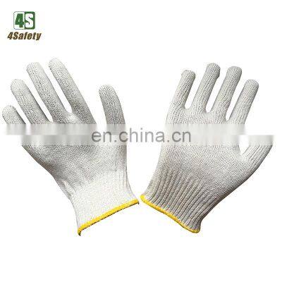 4SAFETY Cheap White Cotton Hand Gloves Bulk