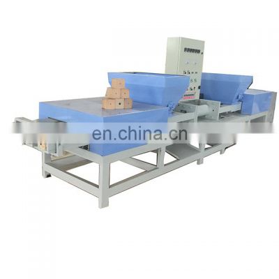 Wood feet block hot press machine wood sawdust block making machine/Wooden pier forming machine  for sale