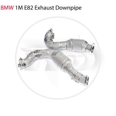 Exhaust Manifold Downpipe for BMW 1M E82 Car Accessories With Catalytic Converter Header Without cat pipe whatsapp008618023549615