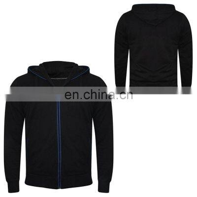 Custom Male New Fashion Men Autumn Winter Street Hoody Long Sleeve Loose Solid Color Hooded Sweatshirt Hoodies