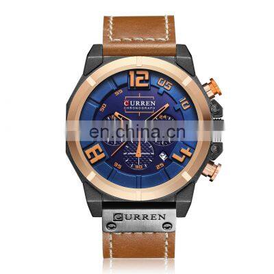 CURREN Casual Men's Watch Calendar Chronograph Sports Men's Watch
