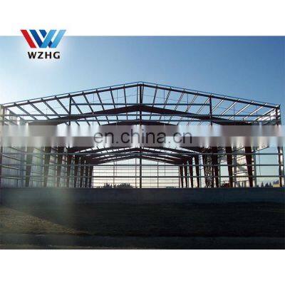 Prefabricated Steel Building Design With Drawings for Warehouse and Workshop Hangar