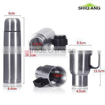 500ml vacuum flask and travel mug gift sets BL-7013