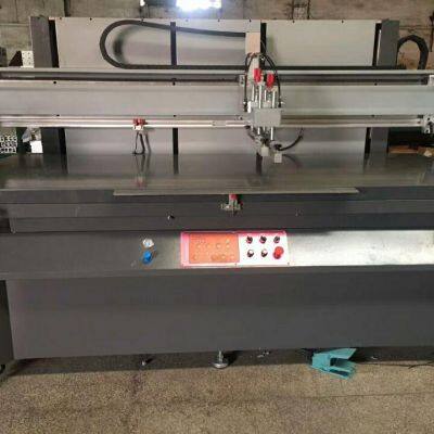 1250x2500 Four-column Lift Semi-automatic Screen Printer With Slide Workbench photo-2