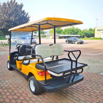 New Electric Golf Cart Park Community Sightseeing Car 4+2 Seats photo-5