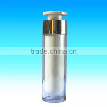 50ml Clear Acrylic Airless Cream Bottle, Lotion Container plastic bottle face cream cosmetic
