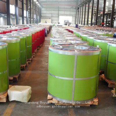 -National standard pre-coated colored aluminum zinc-coated steel coils shorten the construction period