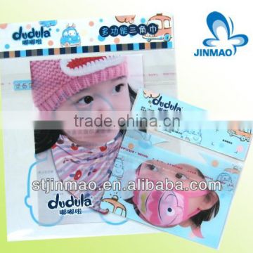 Attractive Printing Adhesive Tape Bag With Header for the mask bag