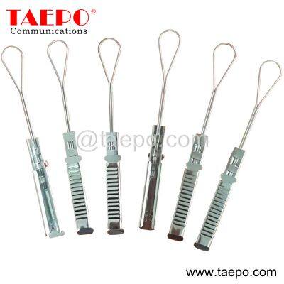 FTTH drop wire clamp for securing and supporting the drop cable from China Manufacturer TAEPO for Sale