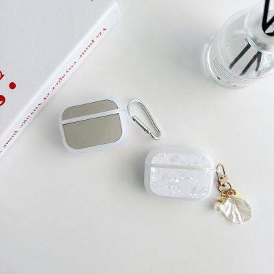 Hot Sale Mirror Earphone Case With Buckle Earbuds Cover for Airpods 1 2 Pro 3 photo-2