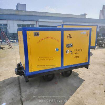 Explosive and Pyrotechnic Products Transport Vehicle, Metal Mine Track Vehicle for Transporting Dangerous Goods, Qilu Bangtai Mine Car Explosive Box
