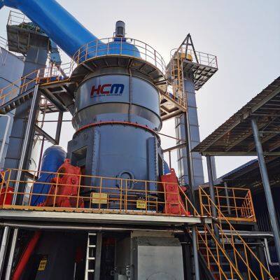 Мельница для помола доменной шлака марки HCM S95, обеспечивающая тонкость помола до удельной поверхности 430 с производительностью 40 т/ч