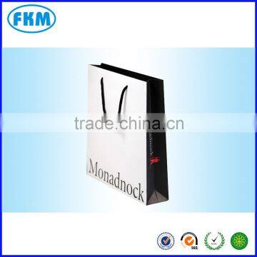 white shirt shopping bag