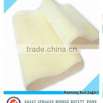 high density slowly-recover velour memory foam pillow/ sponge foam pillow