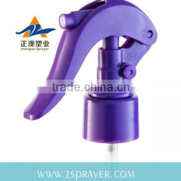 pressed bottle plastic trigger sprayer 24mm for garden products