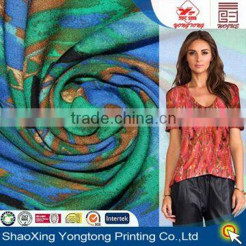 2014 fashion style printed rayon fabric