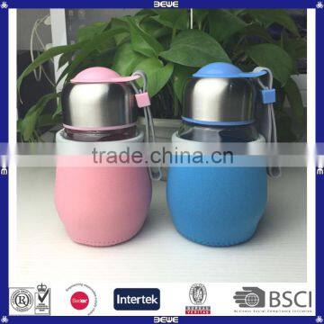 Good Quality Cheap Price Good Quality Customized Double Wall Glass Water Bottle