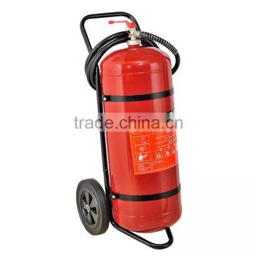 hot sale 50kg wheeled dry powder fire extinguisher from experienced manufacture