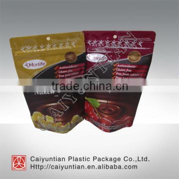 custom printing aluminium foil stand up pouch