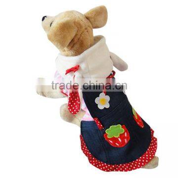 Wholesale 3D Honey Strawberry Small Rabbit Dog Clothes photo-5