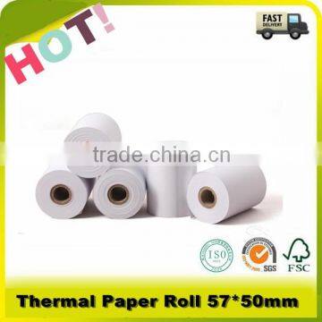 65g 57*57mm Good Image Cash Register Type Thermal Paper Roll