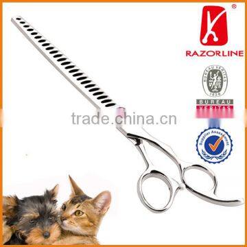 NPK15TA -SUS440C Stainless steel High Quality Pet Grooming Chunking Teeth scissor