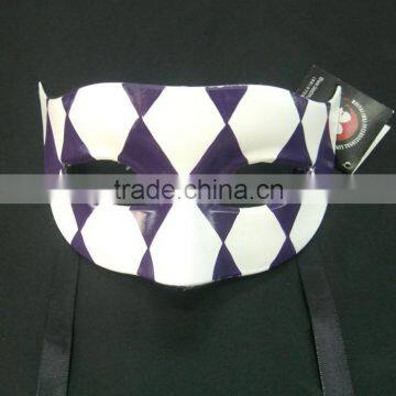 Custom Magic Square Eye Mask Carnival Plastic Mask for Party