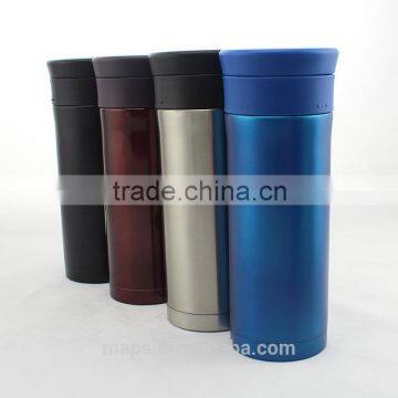 2015 hot selling good quality vacuum flask , coffee thermos , stainless steel water bottles wholesale china