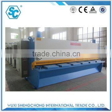 cnc shearing machine ,cutting 6mm steel plate,metal sheet