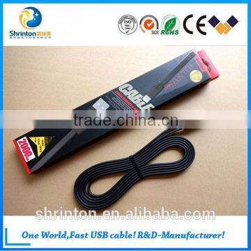 colorful cable high quality full speed chrging data cable for all mobile