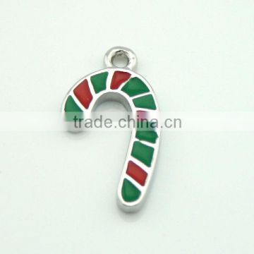 The candy cane christmas pendant Christmas promotional gift pendant Hot sale christmas pendant