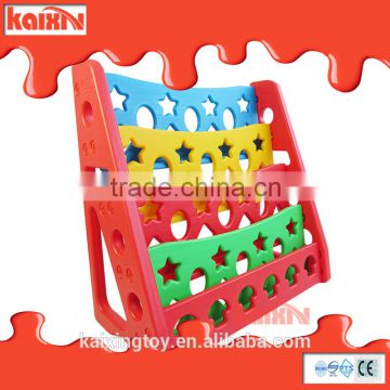 Funny Children plastic bookshelf at factory price