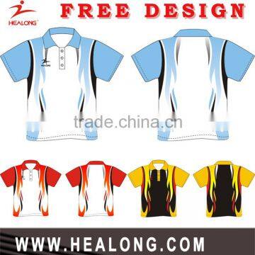 high quality men's 100 polyester custom polo t shirt from china factory