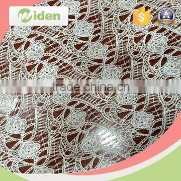 Milky poly chemical lace embroidery fabric market in Dubai