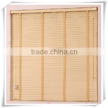 Yilian Factory Directly Supply 50mm Manual Faux Wood Blinds To Decorate House