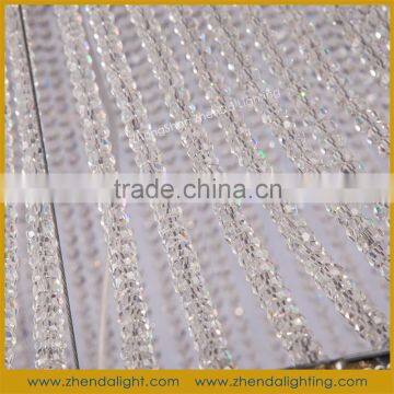 White Color Birdcage Shape Fancy Light Modern Crystal Pendant Lamp Online Shopping D048/16+9 photo-3