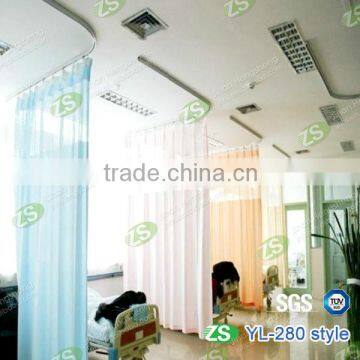 polyester flame retardant privacy used hospital curtains