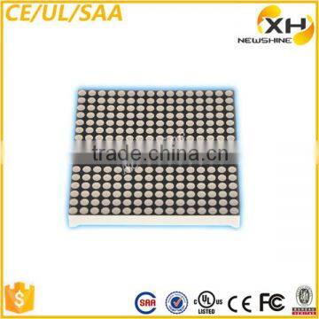 Through Hole DIP Red Green Blue Orange Yellow Colors 1.9mm Dot 16x16 led matrix