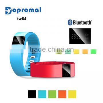 2015 Hot Smartband Silicon Bracelet for Man,tw64 Smart Wristband photo-3