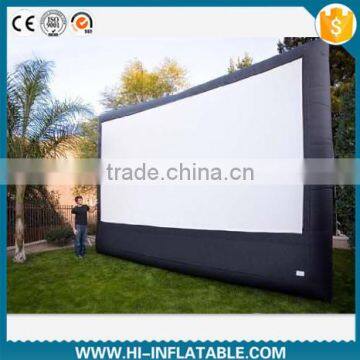 outdoor inflatable movie screen, inflatable theater screen, inflatable advertising screen No. 010 for sale