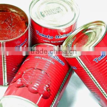 canned tomato paste 28-30%