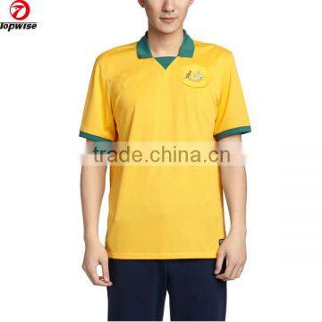 2015 custom Australia national football team jersey professional football jersey set for match