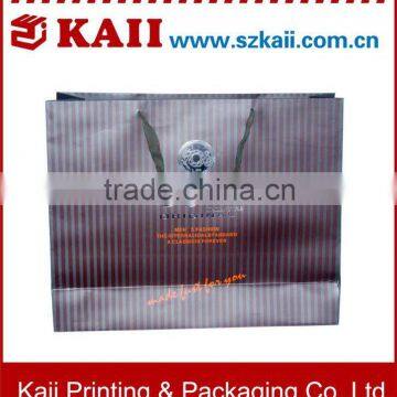 large paper shopping bag for shoes store