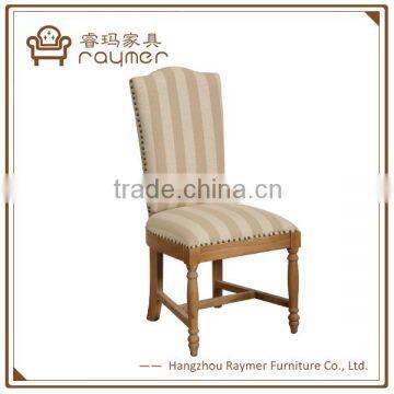 Wooden Furniture Upholstered Dining Chair Natural