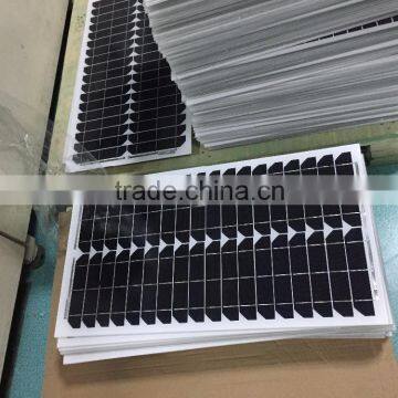 10W mono solar panel PV module ,small solar panel 12V, 20-100w solar panel