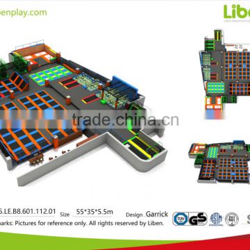 ASTM certified cheap rectangle trampolines