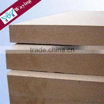 E0 E1 glue eco friendly green straw wheat MDF fibreboard